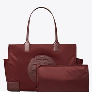 Tory Burch Ella Baby Bag Claret Color